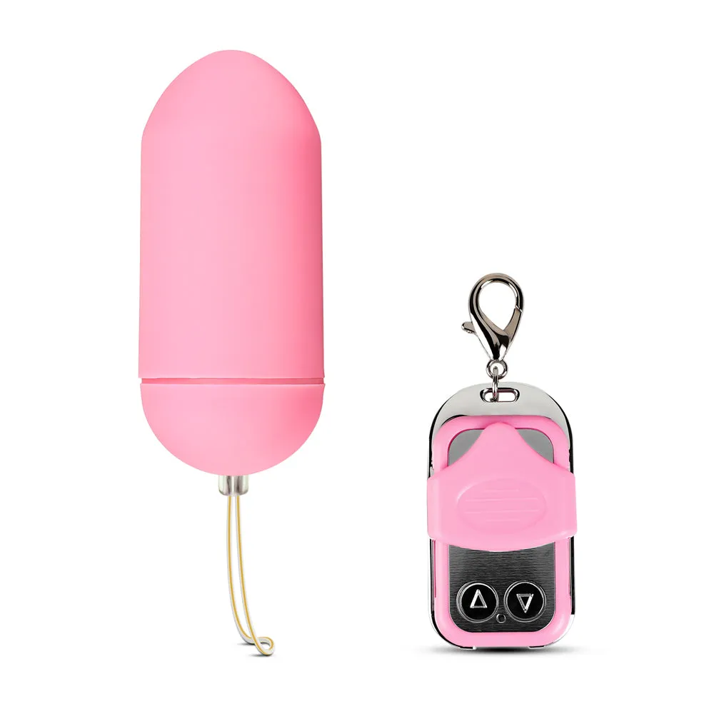 10-Function Remote Control Vibrating Pink Egg