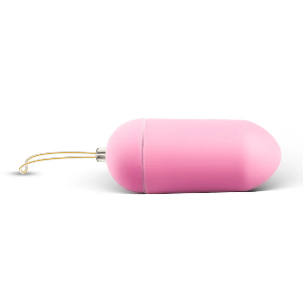 10-Function Remote Control Vibrating Pink Egg