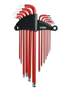 13-Piece SAE Non-Slip Hex Key Set