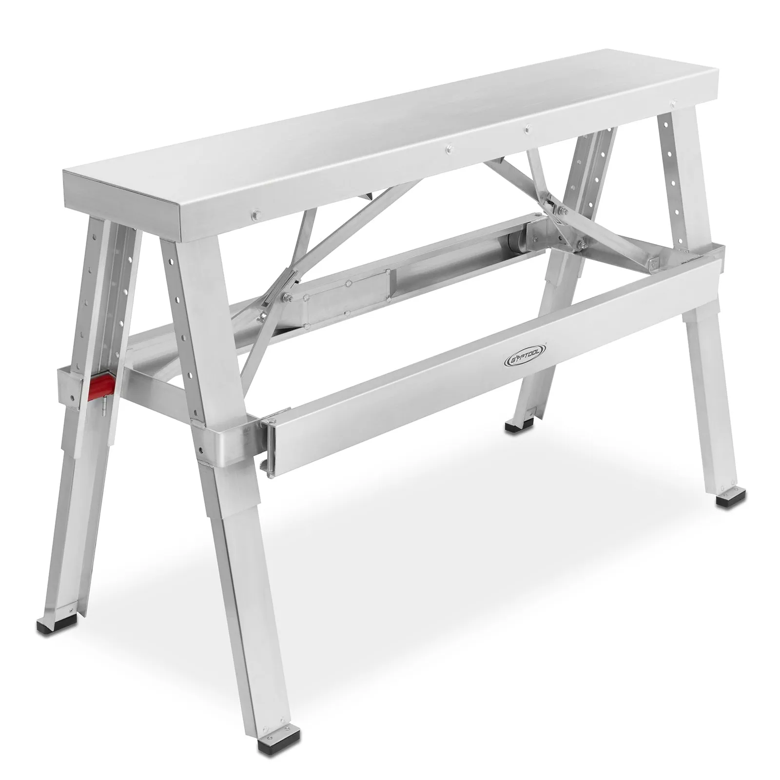 18"-30" Adjustable Height Drywall Bench Sawhorse Step Ladder - GypTool