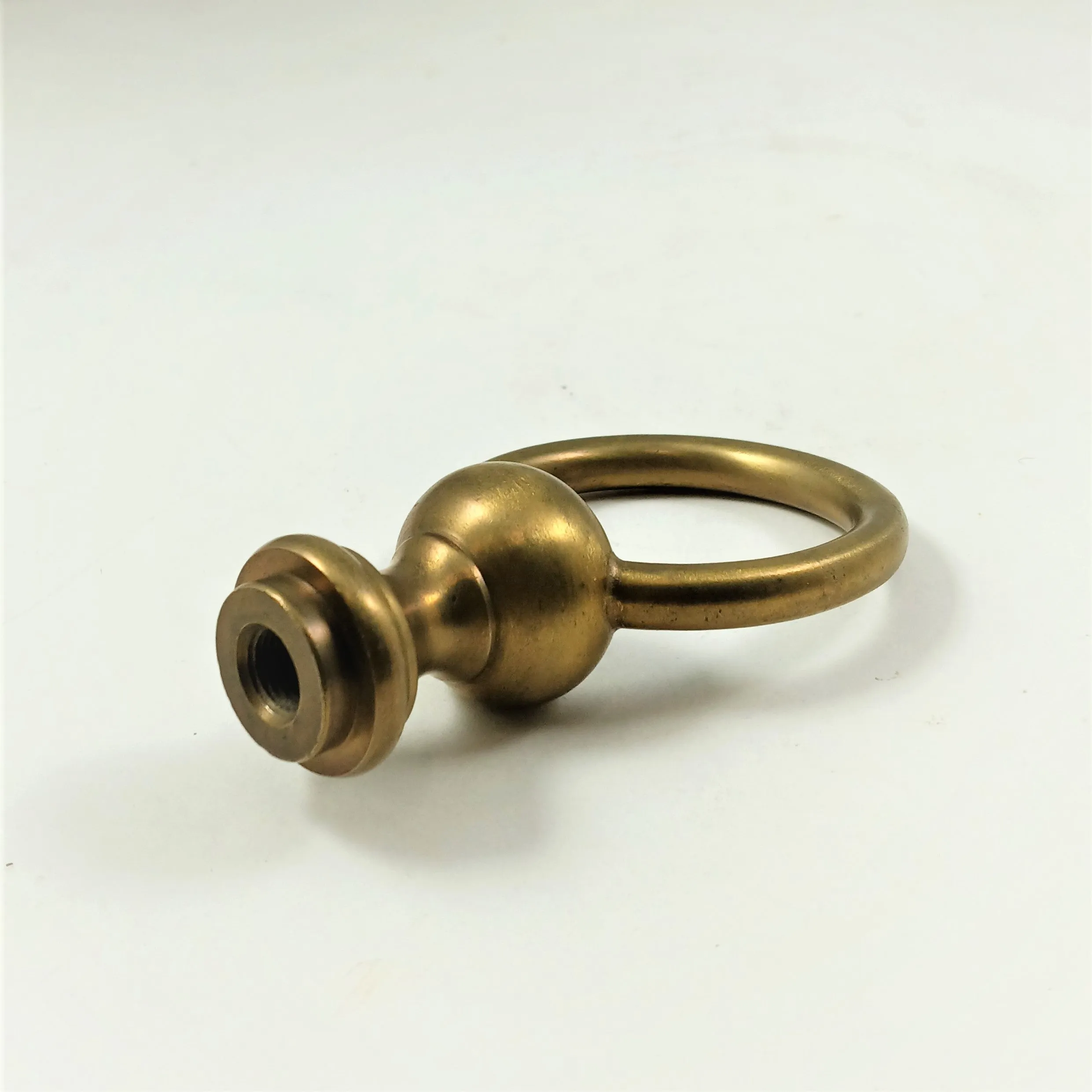 2-1/4" Heavy Brass Loop with 1/4 IPS Threading