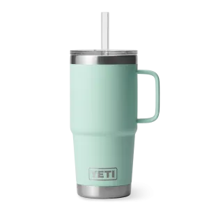 25 oz. / 739ml Straw Mug w/ Straw Lid - Seafoam