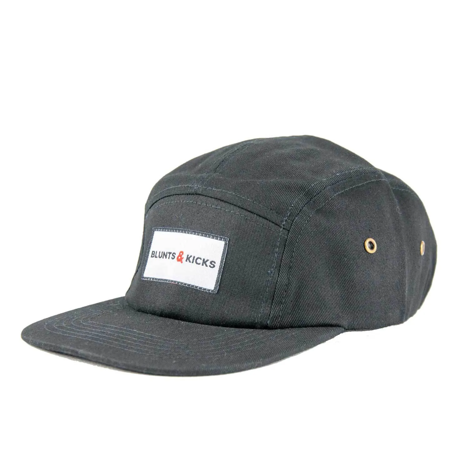 5-Panel Hat - Black