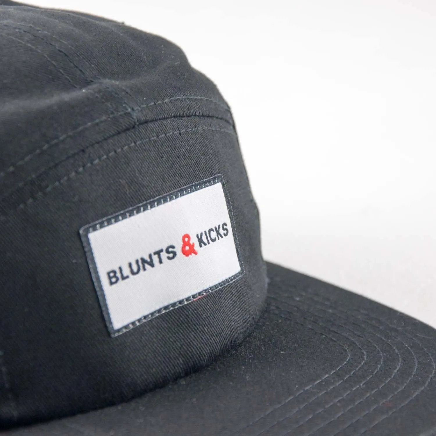 5-Panel Hat - Black