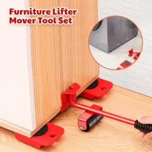 5Pcs Heavy Duty Furniture Lifter Moving Tool