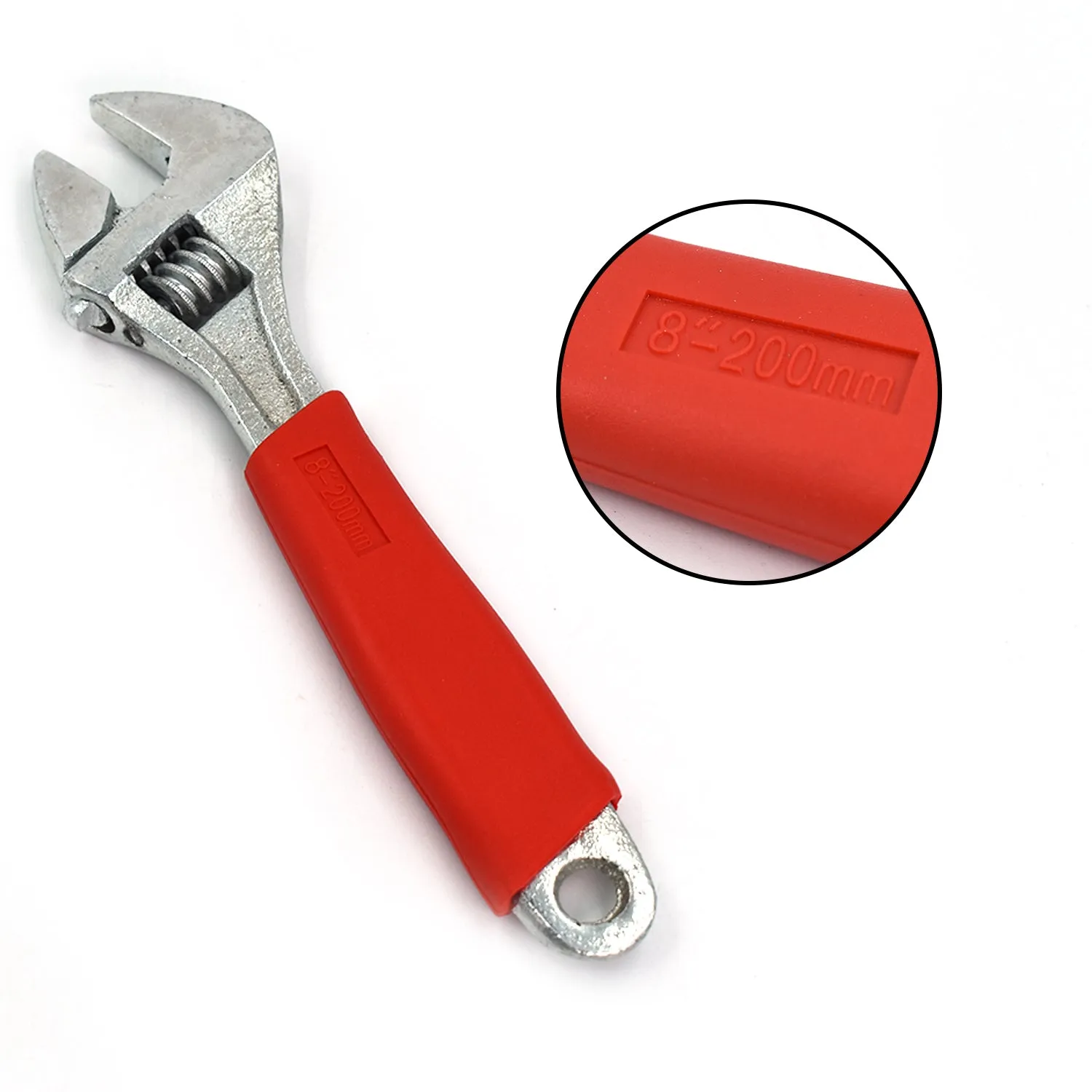 9169 Adjustable Wrench With Heavy Duty Handle