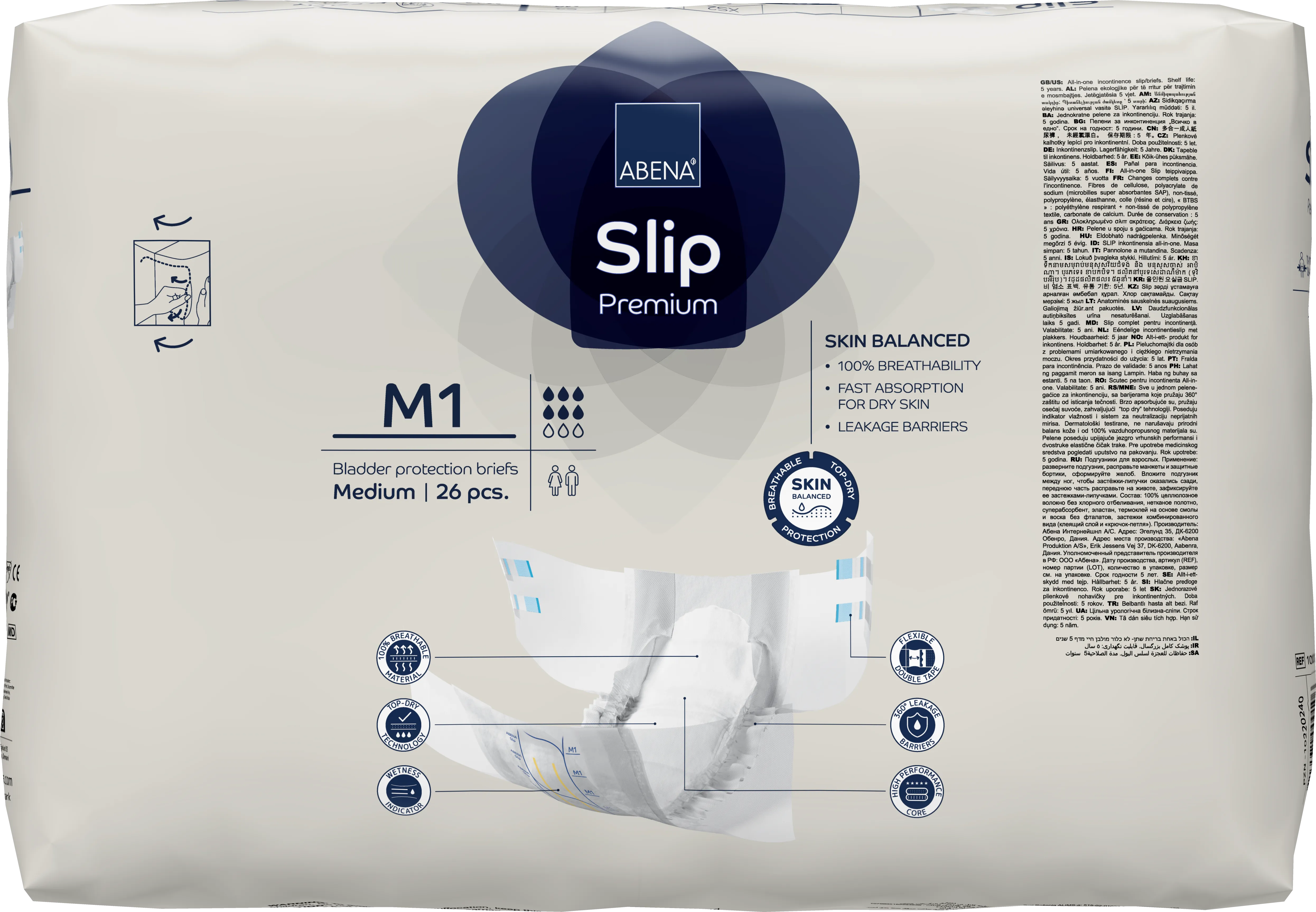 Abena Slip Premium Incontinence Brief