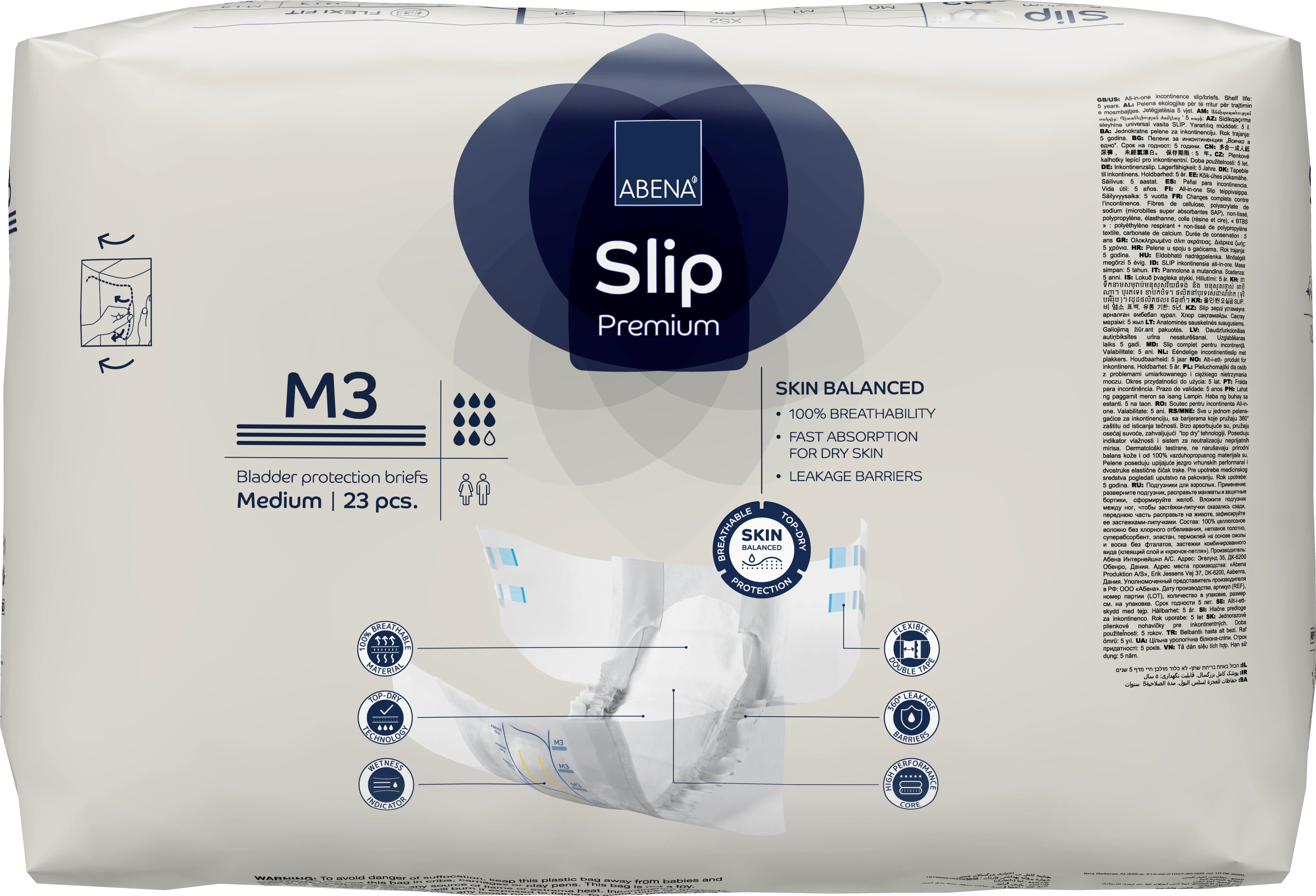 Abena Slip Premium Incontinence Brief