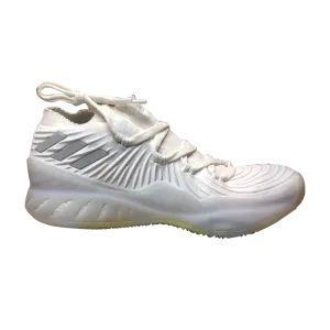 Adidas Crazy Explosive 2017 Primeknit Low 'Crystal White' Sneakers, White