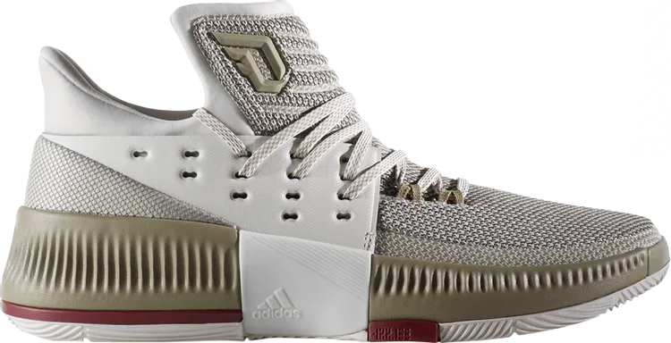 Adidas Dame 3 'West Campus' sneakers, gray