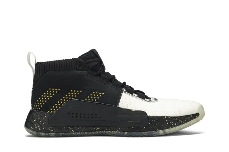 Adidas Dame 5 'Black Gold White' sneakers, black