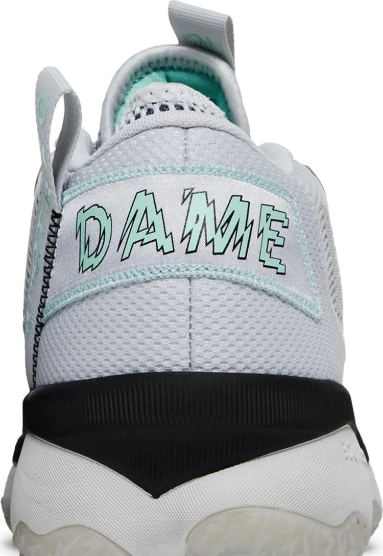 Adidas Dame 8 'Dash Grey' sneakers, gray