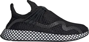 Adidas Deerupt S 'Core Black' sneakers, black