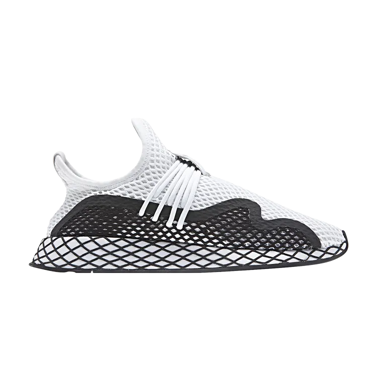 Adidas Deerupt S 'White Black' sneakers, white