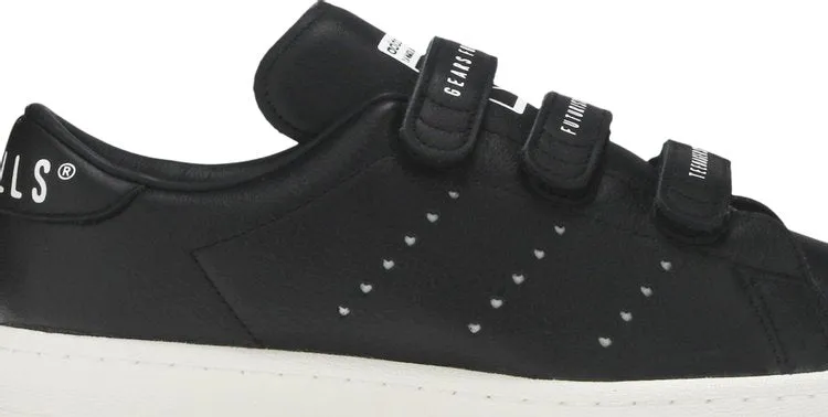 Adidas Human Made x UNOFCL 'Core Black' sneakers, black