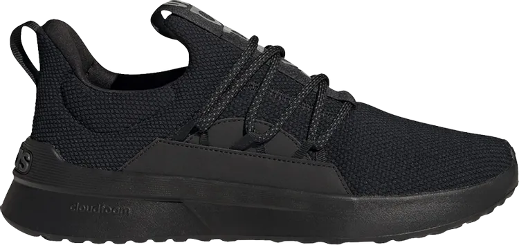 Adidas Lite Racer Adapt 4 Cloudfoam 'Black Grey' Sneakers, Black