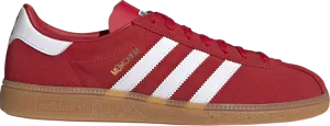 Adidas Munchen 'Scarlet Gum' sneakers, red