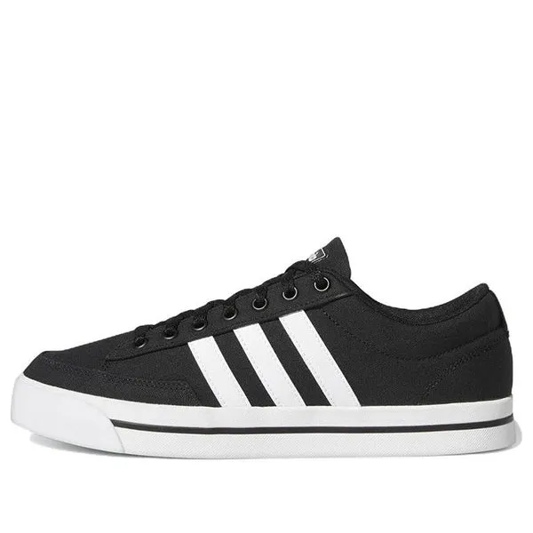 adidas neo Retrovulc 'Black White' sneakers, black