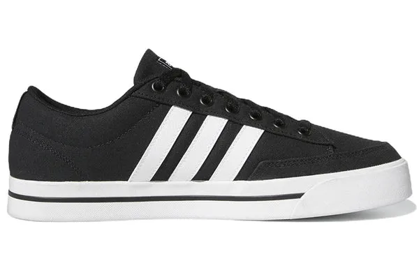 adidas neo Retrovulc 'Black White' sneakers, black