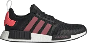 Adidas NMD_R1 'Black Signal Pink' sneakers, black