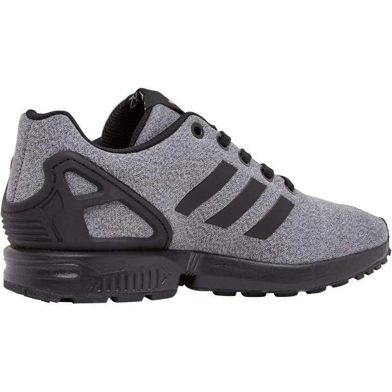 adidas Originals Boys ZX Flux Trainers Black-Black-Grey