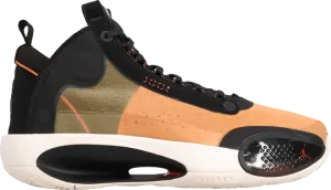 Air Jordan 34 GS Amber Rise, black