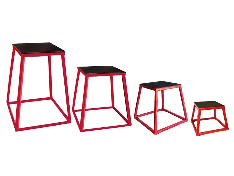 Apollo Athletics Stackable Metal Plyo Boxes