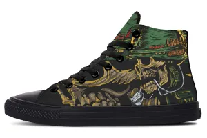 Army Skull Green