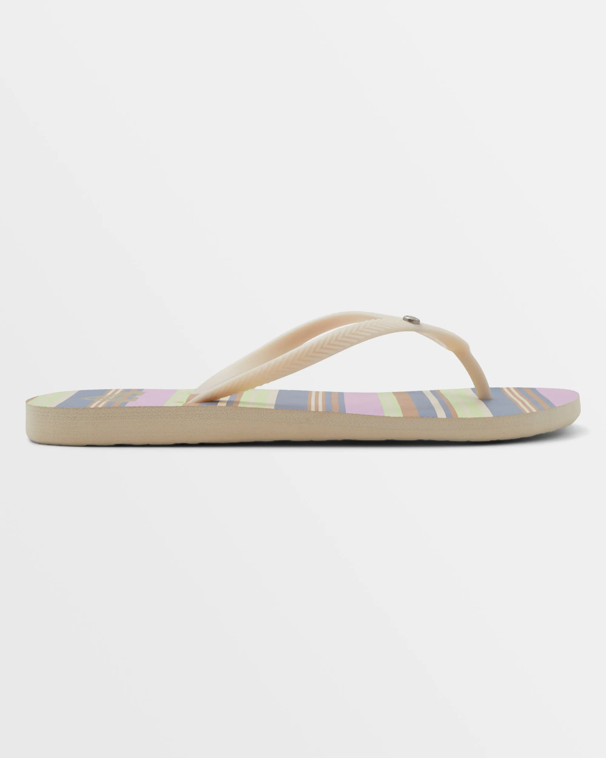 Bermuda Print Sandals - Stripe Print