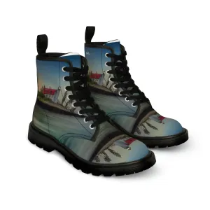 Betsie's Women's Canvas Art Boots