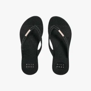 Billabong Girls Kicks Thong Sandal Black