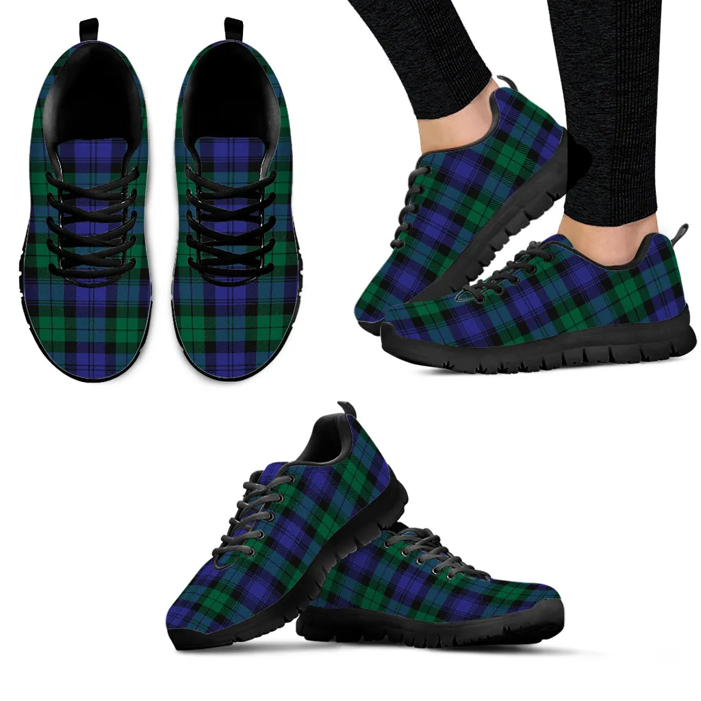 Black Watch Modern Tartan Sneakers