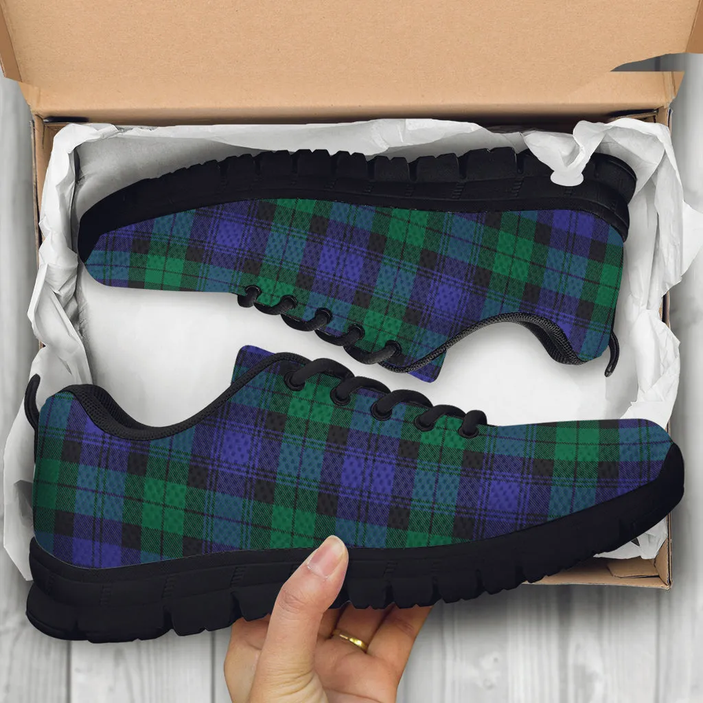 Black Watch Modern Tartan Sneakers