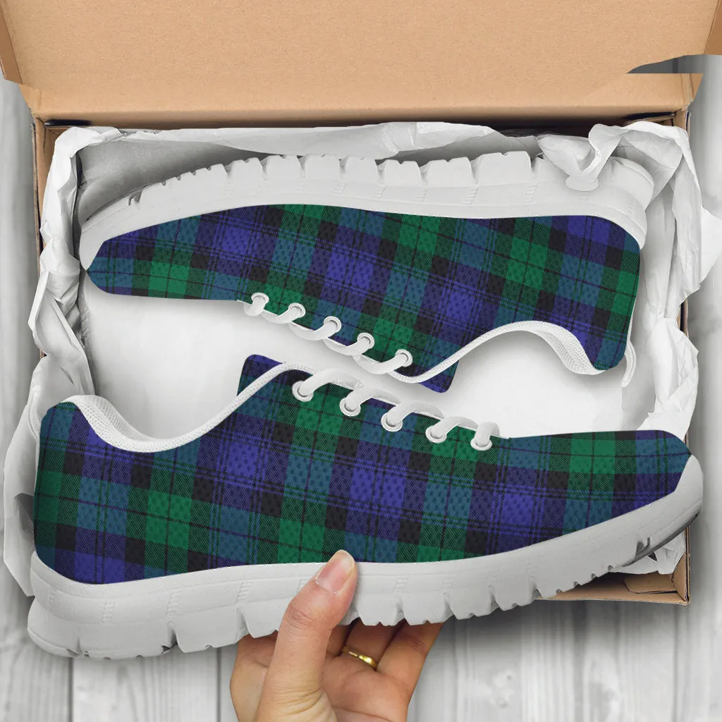 Black Watch Modern Tartan Sneakers