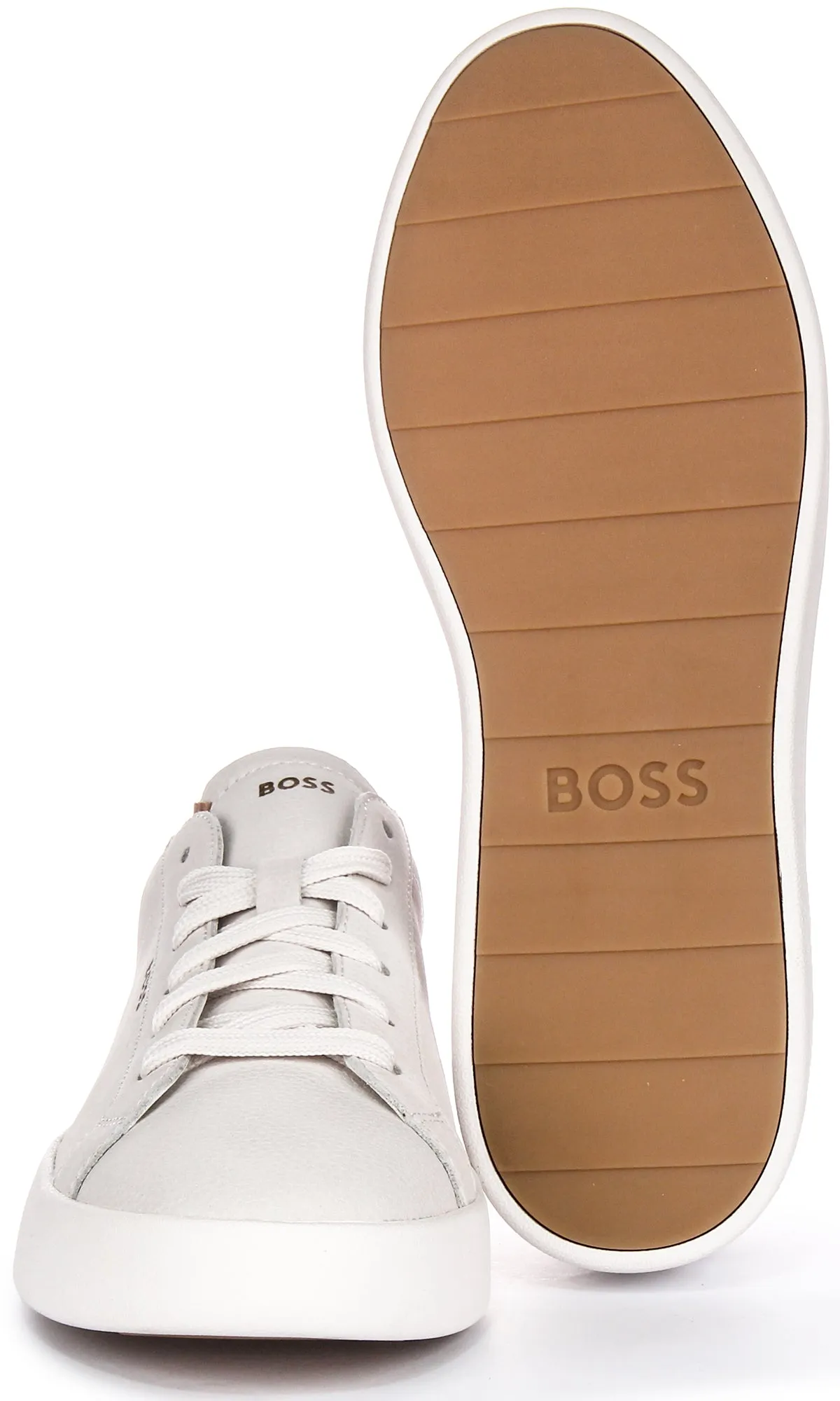 Boss Belwar Tennis Tb In White Black For Men