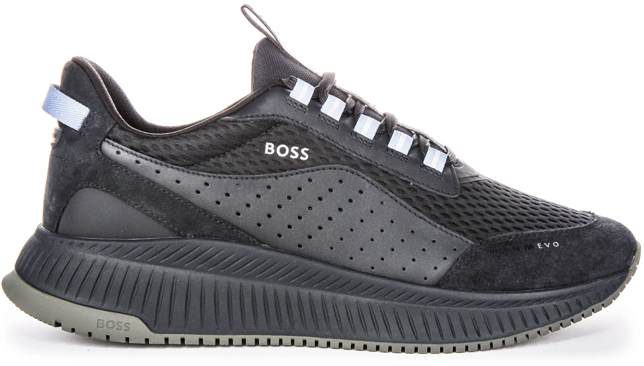 Boss Ttnm Evo Runner In Navy For Men