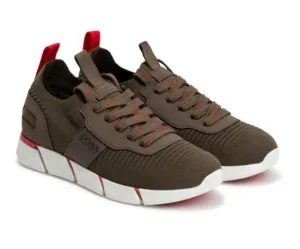 Boys Khaki Trainers