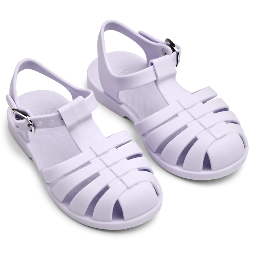 Bre Summer Jelly Shoe Sandals (Misty Lilac)