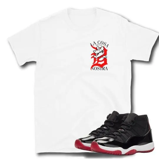 Bred retro 11 Shirt to match