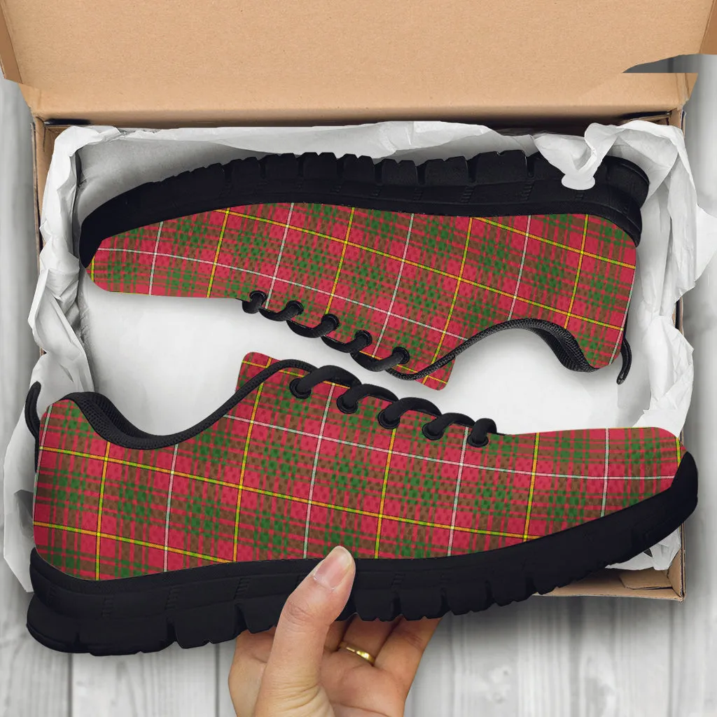 Bruce Modern Tartan Sneakers