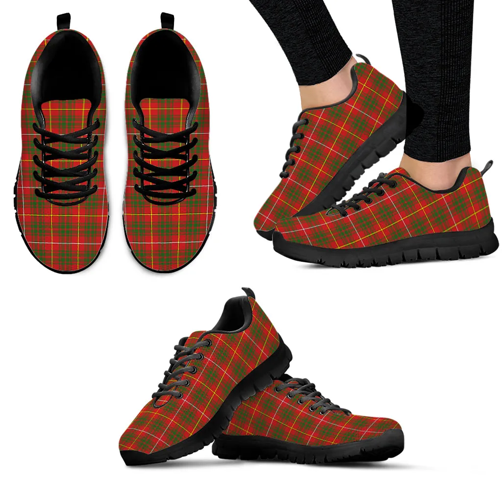 Bruce Modern Tartan Sneakers