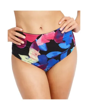 Calvin Klein Womens High Waist Swim Bottoms Floral