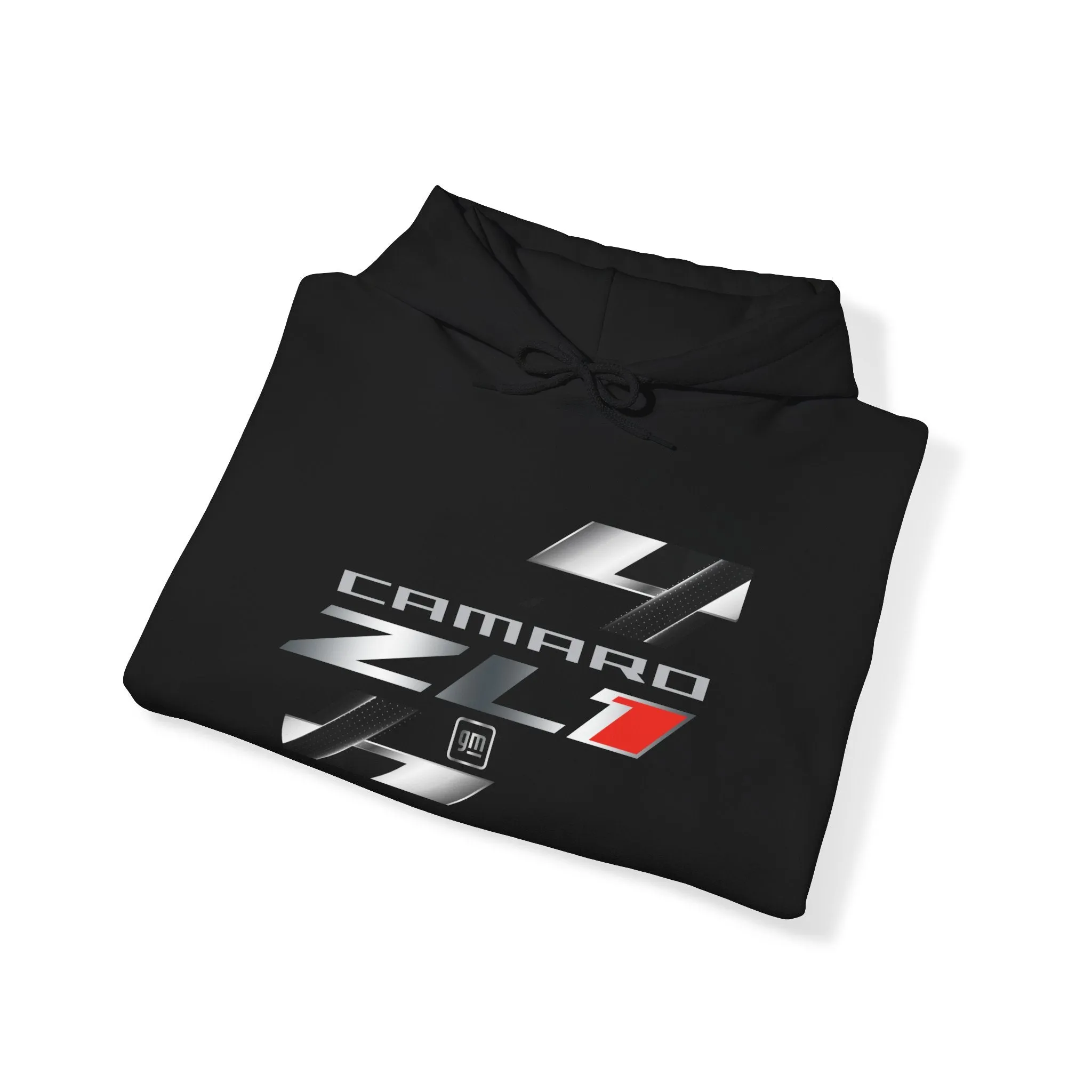 Camaro ZL1 Personalized Racing Flag Logo Fleece Hoodie