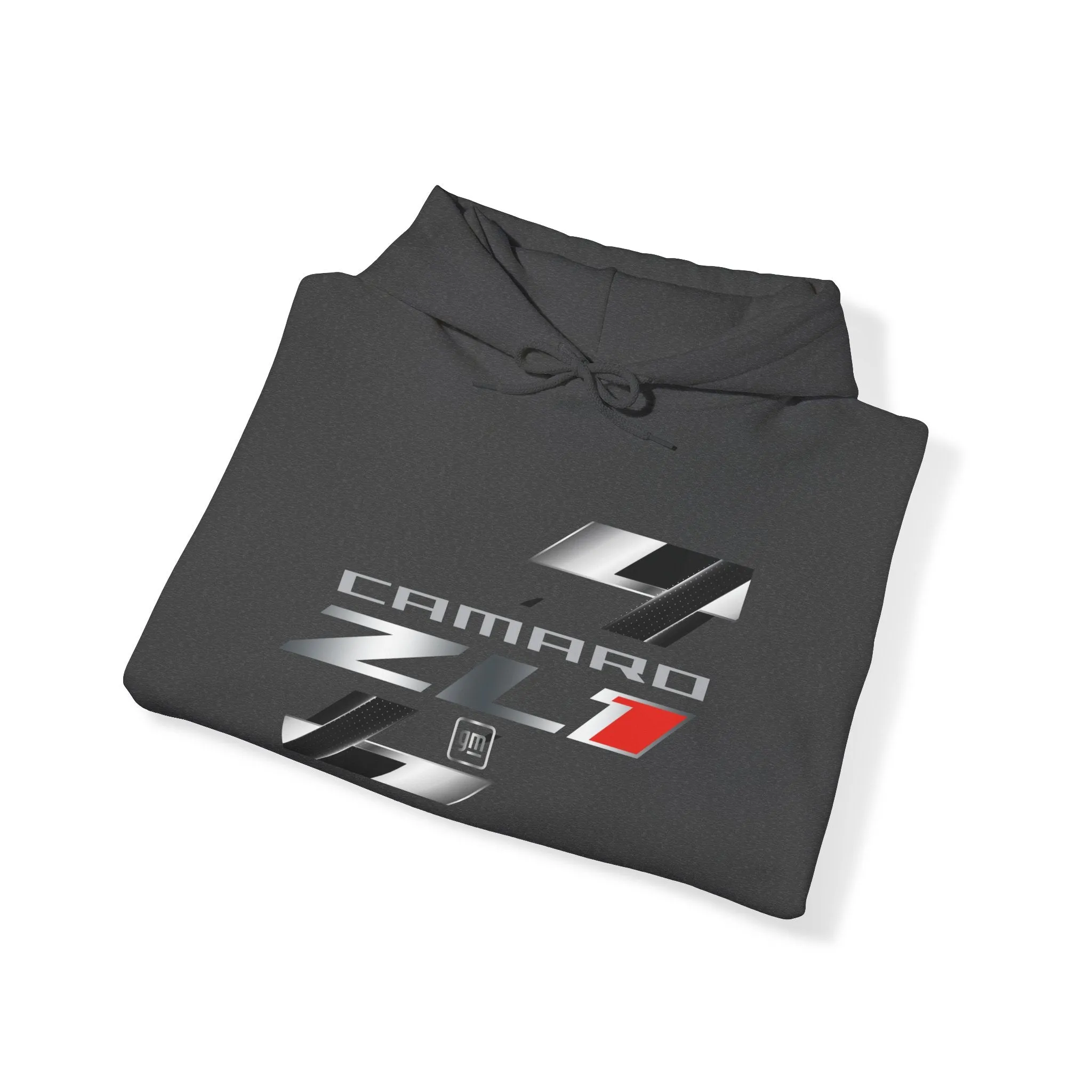 Camaro ZL1 Personalized Racing Flag Logo Fleece Hoodie