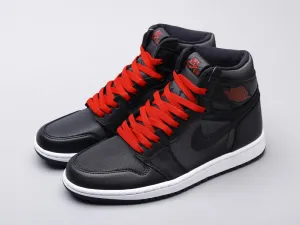 CE - AJ1 black and red silk