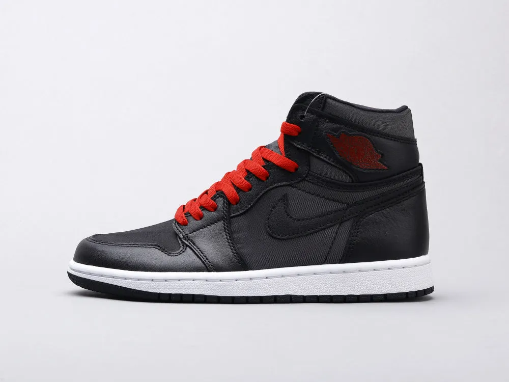 CE - AJ1 black and red silk