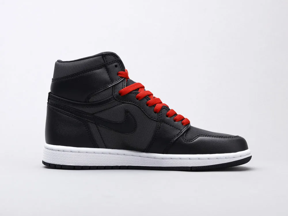 CE - AJ1 black and red silk