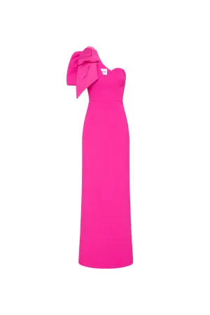 Cecily Gown Hot Pink