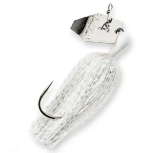 ChatterBait Elite Lures - 1-2 oz Weight, 5-0 Gamakatsu Hook, White, Per 1