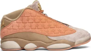 CLOT x Air Jordan 13 Retro Low NRG Terracotta Sneakers, Orange